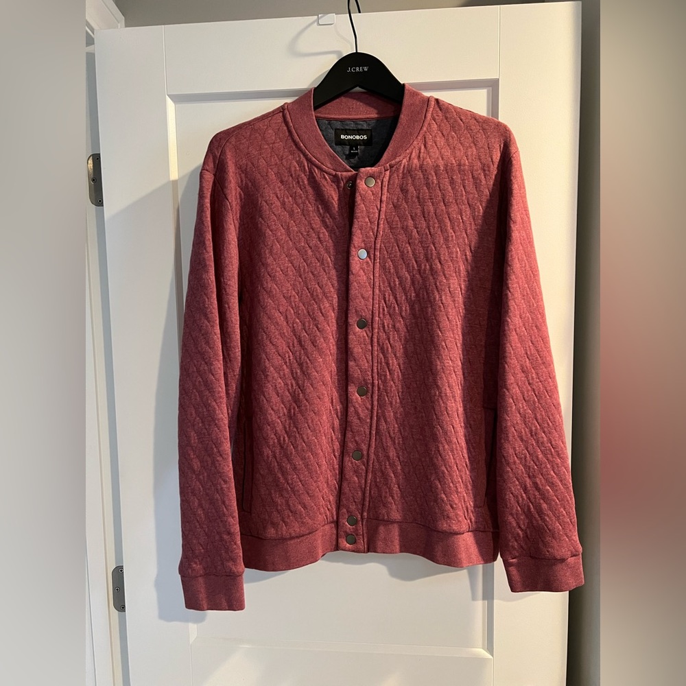 Bonobos Quilted Bomber Sweater/Jacket